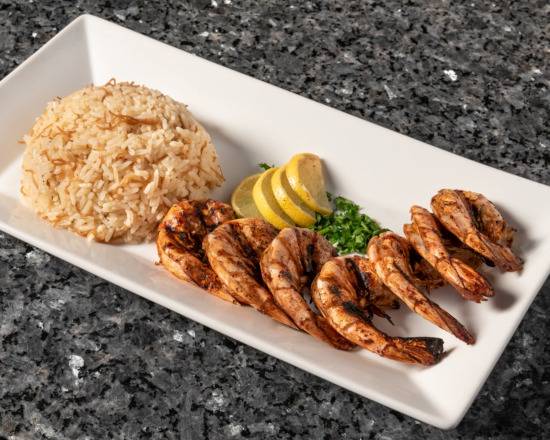  Shrimp Kabob Entree 